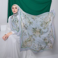 MANDJHA Palestine Heavenly Blue SCARF By Ivan Gunawan - MANDJHA IVAN GUNAWAN Motif Hijab