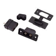 2pcs/lot XT90E-M Male Head with Fixed Hole High Current Aircraft Model Electronic Conditioning Batte
