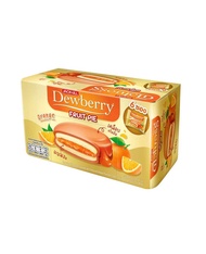 Dewberry FRUIT PIE ดิวเบอร์รี่ ฟรุ๊ตพาย พายเค้กสอดไส้แยมกลิ่นผลไม้ เคลือบครีมกลิ่นกลิ่นผลไม้ 111กรัม