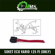 Soket ECU Vario 125 Fi (ONLY) - Socket Kabel Cable Cabel Spool ACG ECM ICU Kabel dan Pin Soket 3 Hon