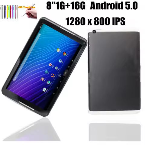 Gift Flash Sales 8 INCH 1GB RAM+16GB ROM Android 5.0 TM800 Intel Atom Z3735G Tablet PC Quad Core 128