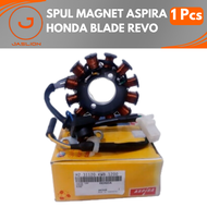 Spul Sepul Stator Assy Motor Honda Blade Revo Absolute Spull Set Magnet KWB
