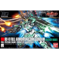 Bandai HGUC RX 0 FULL Armor Unicorn Gundam Destroy Mode : 517 LazG