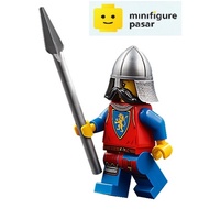 cas589 Lego Castle Lion Knights 10332 - Lion Knight Male Minifigure - New