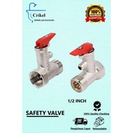 Safety Valve Water Heater Water Heater Stop Valve/