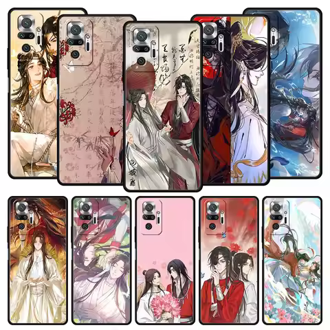 Heaven Official's Blessing Phone Case For Xiaomi Redmi Note 14 13 12 5G 11 10 Pro Plus 4G 9S 9 14C 1