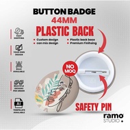 [ Fast Shipping] 44mm Plastc Base Premium BUTTON BADGE 44MM PIN  Custom Design  NO MOQ