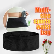 High Elasticity Running Belt Waist Bag Nylon Running Belt Anti-Shake Running Belt
