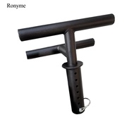 Ronyme Tibialis Bar with Foam Handles Adjustable Heel Raise Machine Heavy-Duty Fitness Equipment for