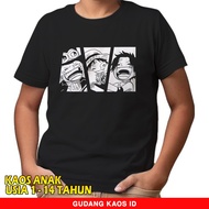One Piece 3 T-Shirt Warehouse - Children's Clothing Ages 1-14 Years - One Piece Anime T-Shirt monkey