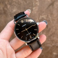Watchtime นาฬิกาข้อมือแฟชั่นผู้หญิง หน้าปัดโรมันแท้ขอบบาง มีสองขนาด 38/32 มม. สายหนังวินเทจ พร้อมกล่