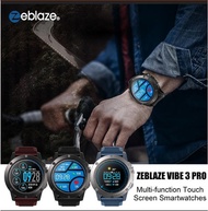 ONLY TODAY🌀Zeblaze VIBE 3 PROHR4 HYBRID Smart Watch 33-month Standby Time 24h All-Weather