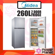 Midea 260L 2 Door Fridge MD-262V Refrigerator ( Refrigerator / Peti Sejuk / 冰箱 . 电冰箱 ) MD262V