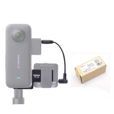 New For Insta360 X4 / X3 / ONE X2 Invisible Mic Cold Shoe (for RODE Wireless GO) Microphone Holder U