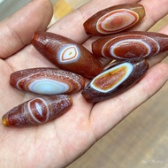 Buddha Beads Back Cloud Dzi Beads Dzi Beads Natural Barrel Beads String Accessories Pharmacist Agate