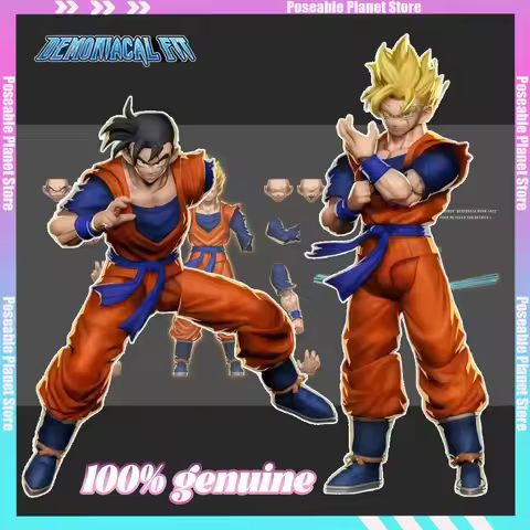 Genuine Demoniacal Fit Dragon Ball True Warrior Future Son Gohan Action Figures Super Saiya Anime Fi