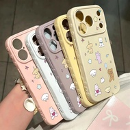 Hot cartoon small animal iPhone 15 Plus case can be used by both men and women