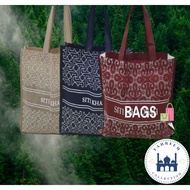 Bag for Prayer Telekung , Bag for Travel , Women Woven Hand-Bag , , Random Colour