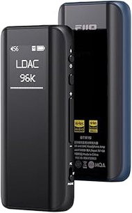 FiiO BTR15 Headphone Amps Bluetooth 5.1 Receiver High Resolution 384K/32Bit Native DSD256 USB DAC Su