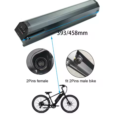 Reention Dorado Aventon Pace 500 48V 12.8Ah 14Ah for Pedego Element V1 Ebgo Battery Replacement