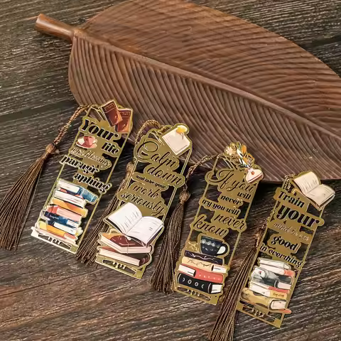 Motivational Bookmarks Inspirational Metal Bookmark Set Inspirational Bookmarks For Book Lovers Writ