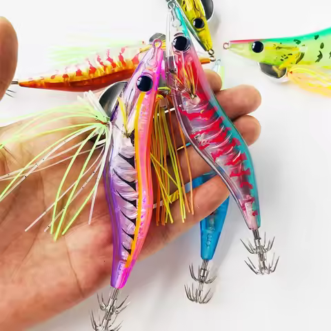 GREENSPIDER 21G UV Squid Bait Squid Jig Eging Artificial Bait Webfoot Octopus EGI Cuttlefish Sea Fis