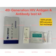 Prodetect or Ensure brand HIV self test kit (FREE extra lancet)