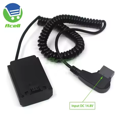 VP-FZ100 D-TAP DC Coupler NP-FZ100 Dummy Battery for SONY a7IV FX30 a1 a7C a7III a7RIII a7RIV a7SIII