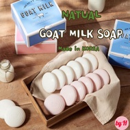 [Shower Mate]GOAT MILK SOAP l NATUAL Goat milk soap 12 pcs box l Made in Korea