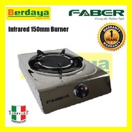 Faber Single Infrared Gas Cooker Stove FS CASA S1500 / FSCASAS1500 / Dapur Gas