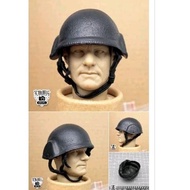 Miniature 1/6 Scale BZD SWAT Helmet for 12" Action Figure