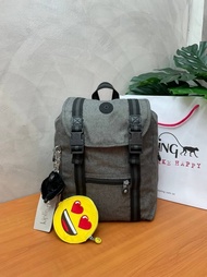 กระเป๋าเป้ ใบใหญ่ Kipling Emoji Plus Backpack Bag รุ่น K70081 - Limited edition emoji - กระเป๋าสะพายหลัง