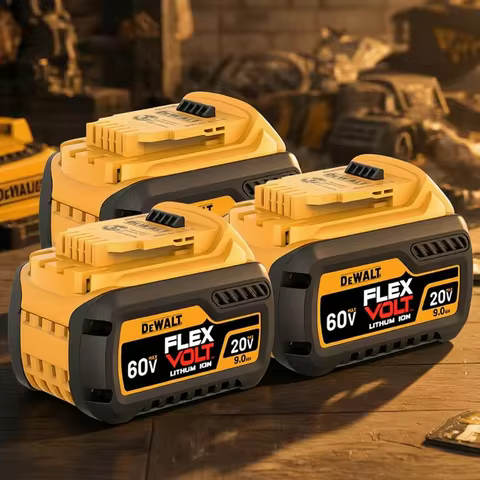 Original Dewalt 20V/60V 9.0Ah Power Tool Battery DCB206 DCB205 DCB200 DCF887 DCG405 DCD791 DCF922 DC