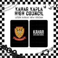 [NEW] KAHAR KAPLA HIGH COUNCIL : LESEN KUDRAT NEW VERSION 2024 ver. AMIR AHNAF
