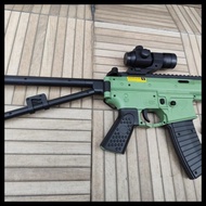 SALE TERMURAH M301 KAC PDW MAINAN TEMBAK TEMBAKAN PDW BISON DCOBRA M301 KAC PDW POPOR LIPAT LITE SER