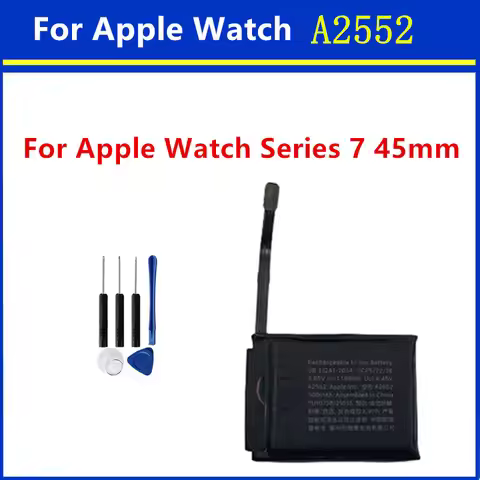 A2552 For Apple Watch Series 7 45mm 309mAh Replacement Battery + Free Tools