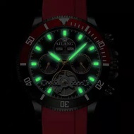 Original Swiss Genuine Richard Watch Men's Green Water Ghost Automatic Mechanical Watch Waterproof L