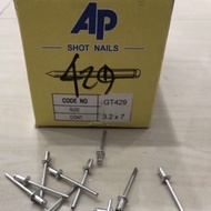 429 AP rivet nails 3.2 x 7 blind nails 3.2 x 7 shot nails 3.2x7 rivet nails 3.2mm ripet nails 3.2 ri