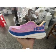 HOKA ONE ONE Clifton 9 Shock Absorption Purple Blue Sneakers Running Shoes