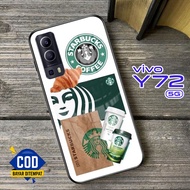 VIVO Y72 (5G) Glass Softcase - VIVO Y72 (5G) Mobile Phone Case [T52].