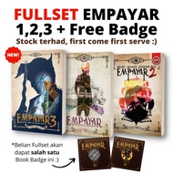 KOLEKSI EMPAYAR 1 2 3 + BOOK BADGE - TEME ABDULLAH | NOVEL JALANAN - SELAMAT TINGGAL PURNAMA - KAPAL