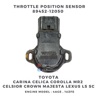 89452-12050 TPS Sensor - Toyota 4AGE 1UZFE Corolla AE92 MR2 AW11 Crown UZS131 141 Celsior UCF10 11 S