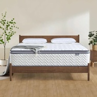 King Mattress, 14 Inch King Size Hybrid Mattress With Memory Foam And Individual Pocket Spring For M
