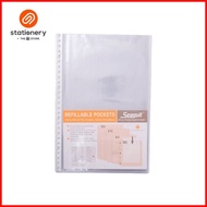 ⏜ ◿ ∏ Seagull Clearbook Refill 10 Sheets