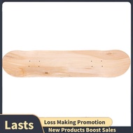 8Inch 8-Layer Maple Blank Double Concave Skateboards Natural Skate Deck Board Skateboards Deck Wood 