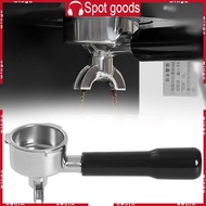 WIN 51mm Coffee Portafilter Filter Handle Double Spout Bottomed for Espresso Machine