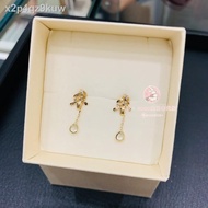 ♦NOJESS winter new 10k gold topaz 2way earrings soso rabbit Japan