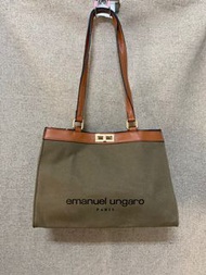 法國精品 emanuel ungaro 肩背包 側背包