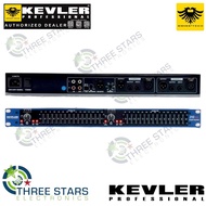 Kevler Professional  215S Dual 15 Band Audio Sound System Graphic Equalizer Professional Processor Crossover Compressor Limiter Interface 215 S