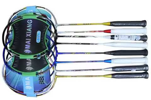 2 Pcs Carbon Fiber Bionic Shaft Technology Badminton Racket 28Lbs High-Quality Astrolight A70 Badmin